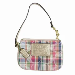 2025年最新】COACH ポーチ シグネチャーの人気アイテム - メルカリ