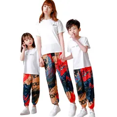 送料無料 I.アート 子供用 韓国子供服 長ズボン ロングパンツ 薄い 薄手 虫よけパンツ 涼しい 速乾 軽量 親子コーデ リンクコーデ おしゃれ ボトムス 春 夏 90cm 100cm 110cm 120cm 130cm 140cm 150cm