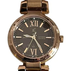 CITIZEN(シチズン) 腕時計 XC(クロスシー) H330-T011225 レディース エコドライブ/電波 ダークブラウン