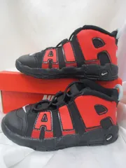 【三沢店80】NIKE AIR MORE UPTEMPO  BLACK/UNIVERSITY RED NOIR/UNIVERSITE ROUGE  DM0020-001 ナイキ エア モア   ベビーシューズ 出産祝い プレゼント