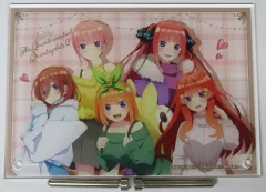 【中古】アクリルスタンド・アクリルパネル 五つ子ちゃん 冬のデートの待ち合わせ アクリルアートパネル 「TSUTAYA ONE SHOP 映画 五等分の花嫁 ～メモリアルデート～」