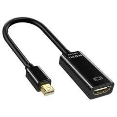 【新着商品】DisplayPort to Mini HDMI 変換アダプタ【4K@60Hz/20cm】Thunderbolt to HDMI Apple Mac MacBook Air/Pro iMac ALLVD Surface Pro/Dock対応 Min