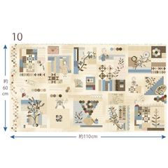 若山雅子 American Country 25th　パネル生地　designed by　Masako Makayama