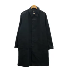 新作 UNIQLO : C ブロックテックステンカラーコート 黒 新品未使用 ユニクロ公式 | ブロックテックコート