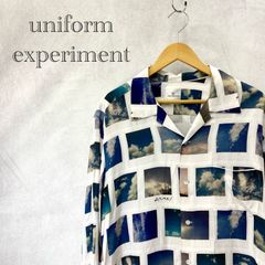 uniform experiment ユニフォーム エクスペリメント UE-232057 ARAKI SHIRT フォトプリント 長袖 シャツ 4 XL メンズ