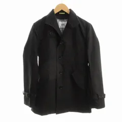 タケオキクチ TAKEO KIKUCHI トレンチコート ショート丈 ライナー付き 1 S 黒 ブラック ■SM3 /KOのサムネイル