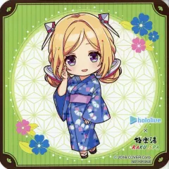 【中古】コースター アキ・ローゼンタール(ミニキャラver.) オリジナルコースター 「バーチャルYouTuber ホロライブ×極楽湯・RAKU SPAコラボ第六弾 フロライフ」 コラボメニュー注文特典