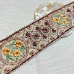 インド刺繍リボンＮｏ．52