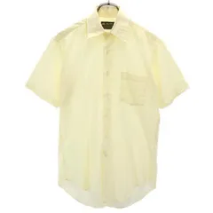 ヴィンテージ 70s 80s  半袖 シャツ イエロー VINTAGE メンズ 【中古】  【230620】 メール便可