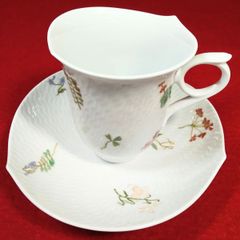 未使用 マイセン(Meissen)アルペンフローラ616101 カップ・ソーサー 