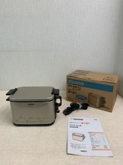 【フォロー割対象商品】未使用！ZOJIRUSHI EFK-A10-TJ 電気フライヤー　あげあげ