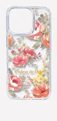 【新品未使用】iPhone16 Pro アイフォン16プロ クリア ハードケース  (ピオニーピンク) 花柄 フラワー ボタニカル ハワイ cl-ip16pro-231