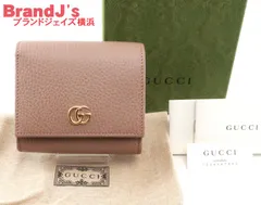 2024年最新】（中古）グッチ gucci wホック財布 二つ折り コンパクト