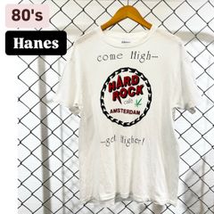 80s Hanes HARD ROCK cafe AMSTERDAM Tシャツ　80年代　ヘインズ　ハードロックカフェ　企業　メンズ　レディース　ユニセックス　古着　ヴィンテージ　オススメ古着　メンズヴィンテージ　アメリカ製　希少　アメカジ　ファッション　L