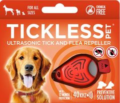 新品 ノミ マダニ 犬用 猫用 薬を使わない ダニ ペットにやさしい おさんぽ おでかけ アウトドア ガード 首輪 アクセサリー リード 超音波 ハーネス カラー 小型犬 中型犬 使い切りタイプ 大型犬 ケア ウォーキング PET」【チックレス】電池式 散歩