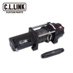 6000lbs 電動ウインチ 12V ファイバーロープ仕様 保証付