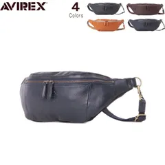 【未定】レザー ボディバッグ クロ チョコ キャメル コン AVIREX アビレックス BULTO ブルト 牛革 ゼブー牛 革 本皮 レザー ワンショルダーバッグ ボディバッグ ボデーバッグ 斜め掛けバッグ バック 鞄 カバン  男性 女性 メンズ レディース