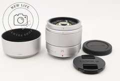 極上品☆Panasonic パナソニック LUMIX G 25mm F1.7 ASPH. M4/3  H-H025 ###14334