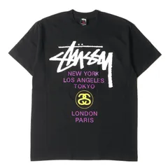 2024年最新】STUSSY ステューシー ローカルカラーワールドツアーロゴT