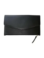Maison Margiela Leather zip-edge wallet 長財布 レザー ブラック メンズ S56UI0142 P0399