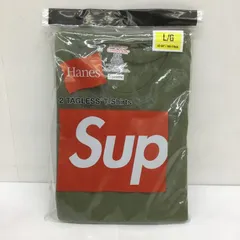 Supreme シュプリーム Tシャツ 半袖 Hanes ヘインズ Tagless Tees 2Pack