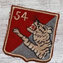 TI91 TIGER 虎 ベトナム 戦争 ワッペン タイガー トラ 動物 白虎 赤 米軍 サバゲー ミリタリー 軍物 古着
