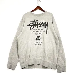 ❗️期間限定SALE❗️ワールド ツアー クルー スウェット グレーM ❗️期間限定SALE❗️ワールド ツアー クルー スウェット グレーM