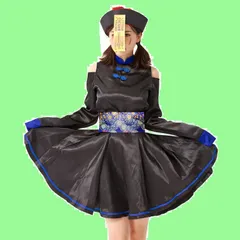 【在庫処分】[SVNVIOZ] ハロウィン コスプレ キョンシー 仮装 コスチューム 肩出し ゾンビ 大人 レディース 女性用 衣装 ワンピース 中国風 人気 変装パーティー イベント用 文化祭 プレゼント