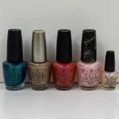 O･P･I　ネイルラッカー　マニキュア　ネイルカラー　5本セット　　zz