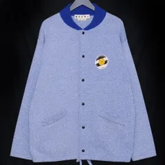 MARNI ワッペンブルゾン サイズ44 ブルーのサムネイル