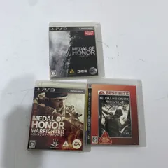 読込確認済み PS3 メダルオブオナー ウォーファイター エアボーン ソフト 3点まとめて 【送料無料】AAA0001S6979/0820