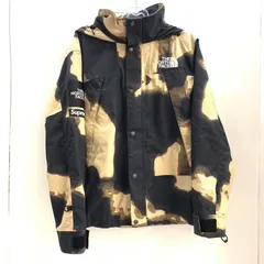 【中古】Supreme×THE NORTH FACE Bleached Denim Print Mountain Jacket M NP521001　シュプリーム×ノースフェイス[92]
