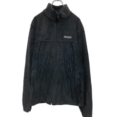 Columbia ジップアップ フリースジャケット L ブラック コロンビア アウトドア 古着卸 アメリカ仕入 a611-5947