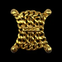 美品✨セリーヌ　トリオンフ　ロゴ　ブローチ　フランス製　ゴールド色 CELINE セリーヌ トリオンフ ブローチ ゴールド vintage