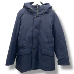 SIMPLE LIFE TEXBRID シンプルライフ ダウンコート ダウンジャケット アウター フード ウール混 2319450030-39 紺色 ネイビー 2Lサイズ メンズ 冬 ゴーゴー古着マルイファミリー溝口店 No.B10333のサムネイル