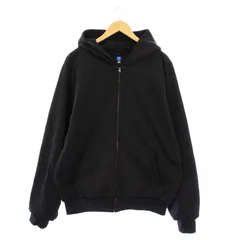 ギャップ GAP YEEZY FULLZIP HOODIE BLACK フルジップフーディ パーカー スウェット 長袖 XL ブラック /KH ☆AA★
