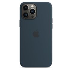 純正未開封品 APPLE iPhone 13 Pro Max Silicone Case Abyss Blue MM2T3FE/A
