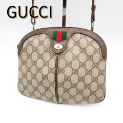 GUCCI オールドグッチ 2Way ショルダーバッグ クラッチバッグ シェリーライン ＧＧスプリーム