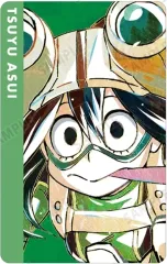 【中古】キャラカード 蛙吹梅雨 「僕のヒーローアカデミア トレーディング Ani-Art 第5弾 コレクターズカード ver.A」