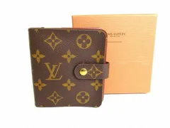 ルイヴィトン LOUIS VUITTON モノグラム コンパクトジップ 2つ折り 財布 コンパクト財布 メンズ レディース 【未使用保管品】