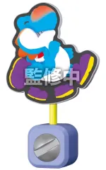 【中古】食玩 雑貨 11.みずいろヨッシー(ふんばり) 「スーパーマリオブラザーズ ワンダー パネルクリップスタンド」