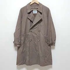 着回し力抜群◎【J.PRESS】ジェイプレス トレンチコート アウター ロング ベージュ系 無地 ベルト付き 裏地付き取外し可 オフィスカジュアル ビジネス 通勤 キレイめコーデ レディース ユニセックス サイズ9 /M16098jF