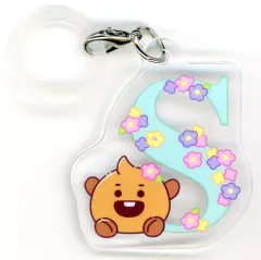 【中古】キーホルダー SHOOKY(シュガ) アクリルマーカーチャームコレクション(フラワーアート) 「BT21」 ファミリーマート限定