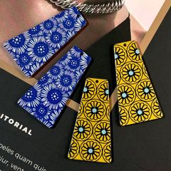 No.801  アクリルプレートチャーム　4piece