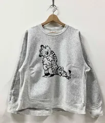 Lee リー 90s スウェット サイズL カルビンとホッブス  ロゴ USA製 コットン グレー