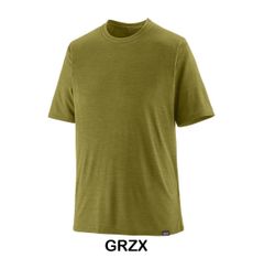 ★各サイズあり★ 新品 正規品 Patagonia メンズ キャプリーン クールデイリーシャツ GRZX 速乾 防臭 アンダーシャツ 半袖