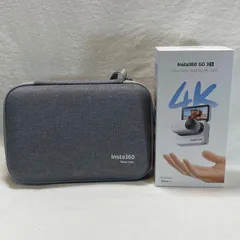 【美品・付属品セット】Insta360/GO/3S/128GB/グレーケース付き/動作確認済み/箱あり/No.3506