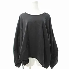 リミフゥ LIMI feu 22AW カットソー Tシャツ 長袖 ロールアップ 袖ベルト オーバーサイズ 黒 ブラック LE-T30-030 IBO70のサムネイル