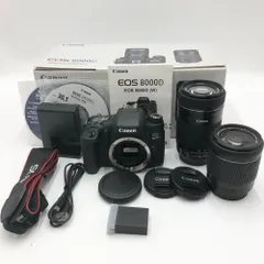 2025年最新】EOS 8000D ダブルズームキットの人気アイテム