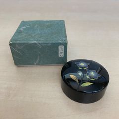 熊野洞 サトシ Satoshi Music Box ガラス製 オルゴール 葡萄柄 - メルカリ